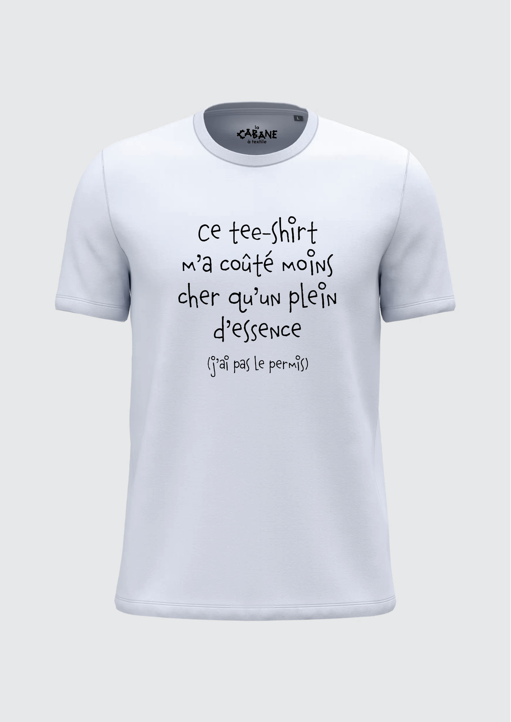 Le tee-shirt moins cher qu'un plein