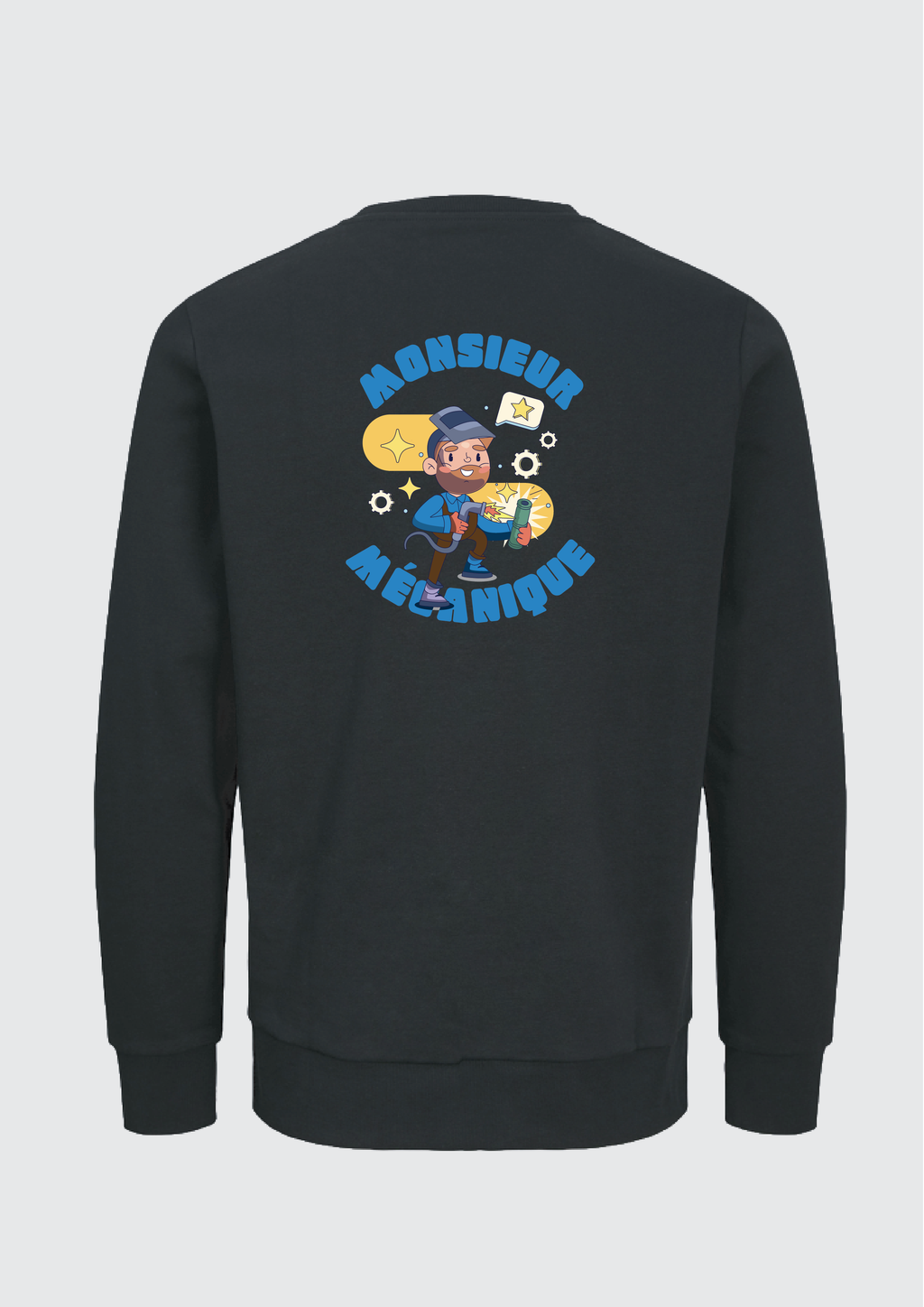 Monsieur mécanique - Sweat col rond