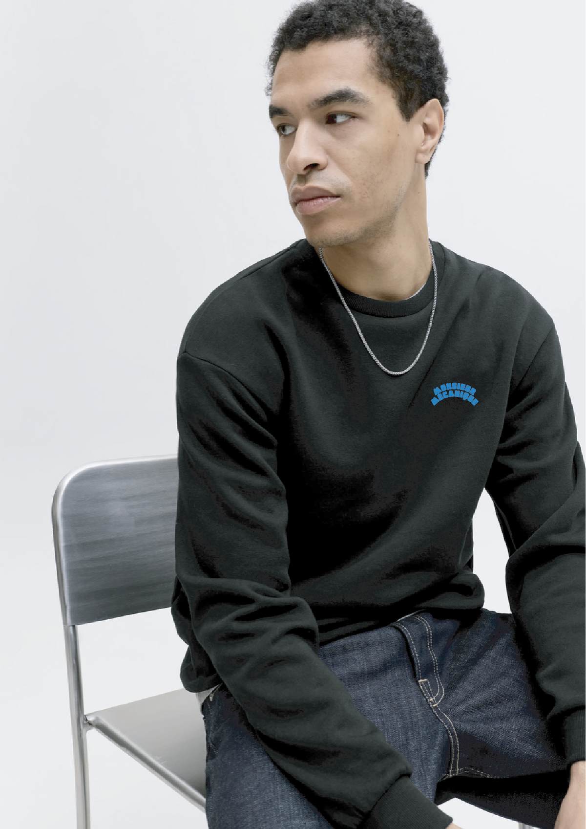 Monsieur mécanique - Sweat col rond
