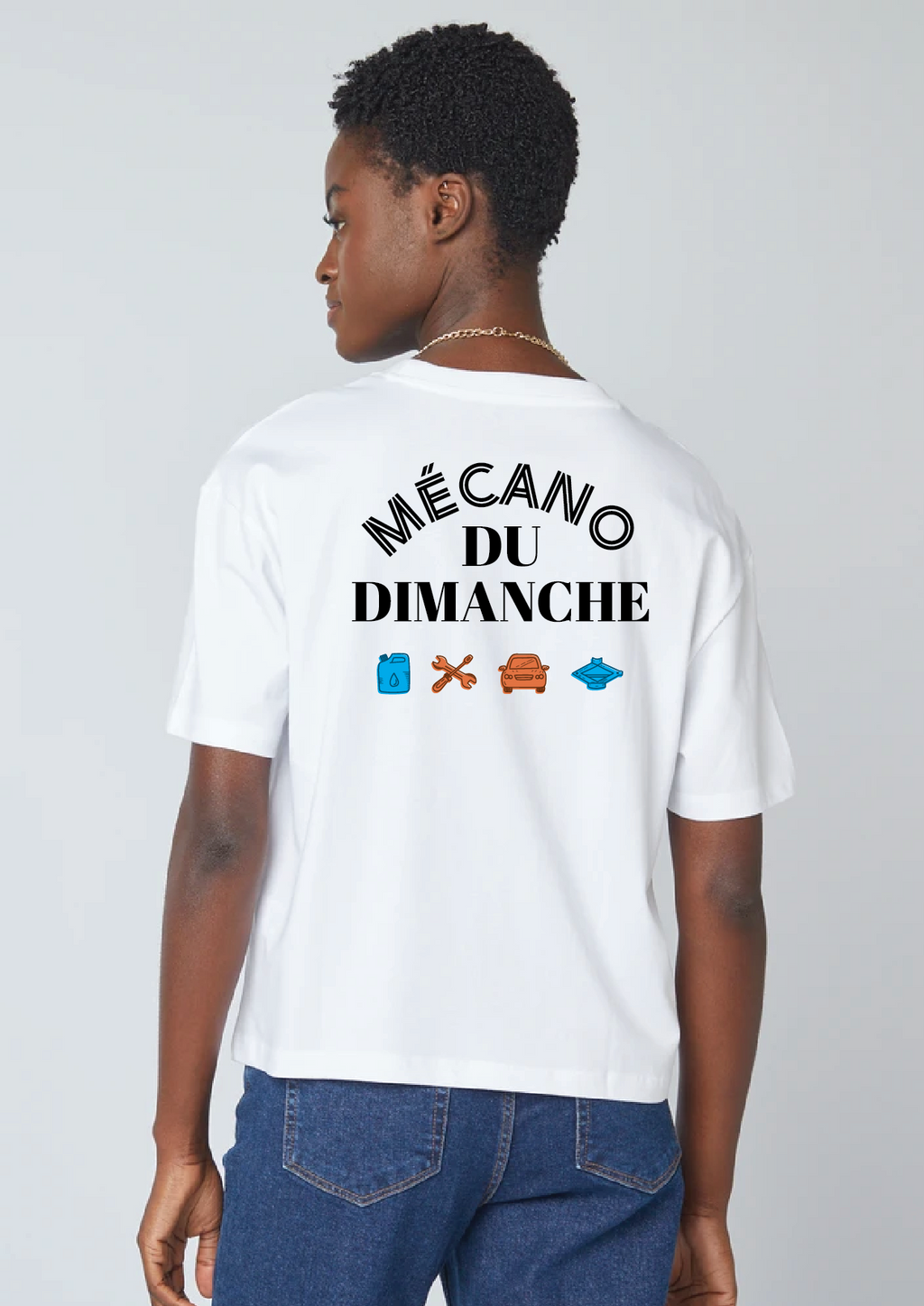 Mécano du dimanche - Tee-shirt manches courtes